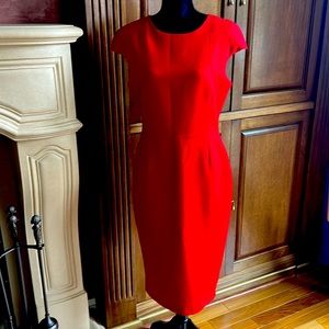 Zara basic red dress.